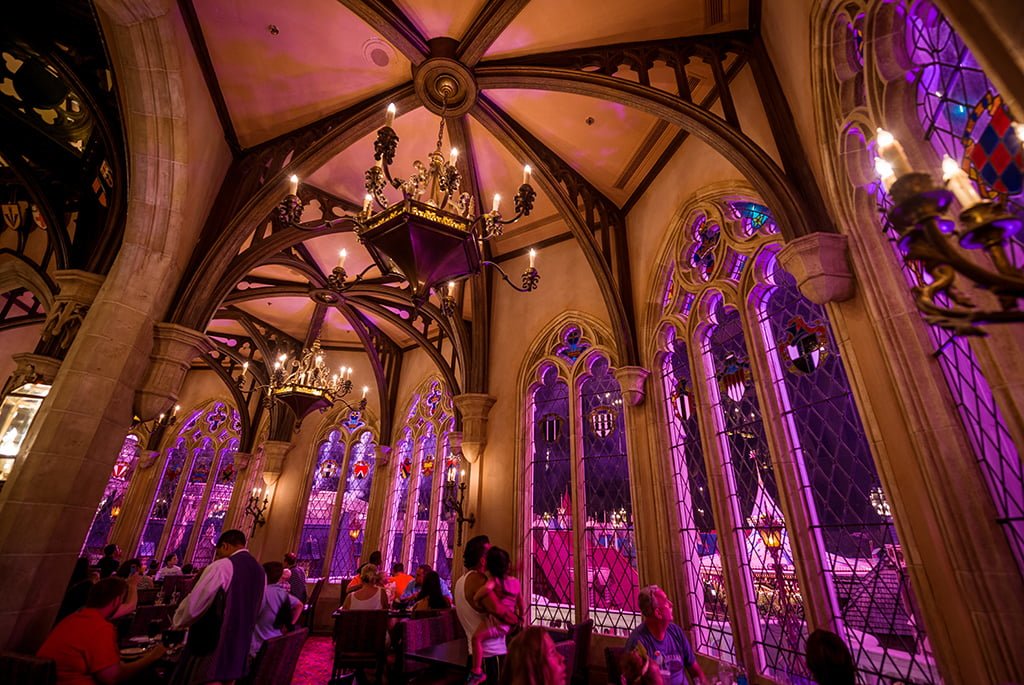 Inside of Cinderella's castle